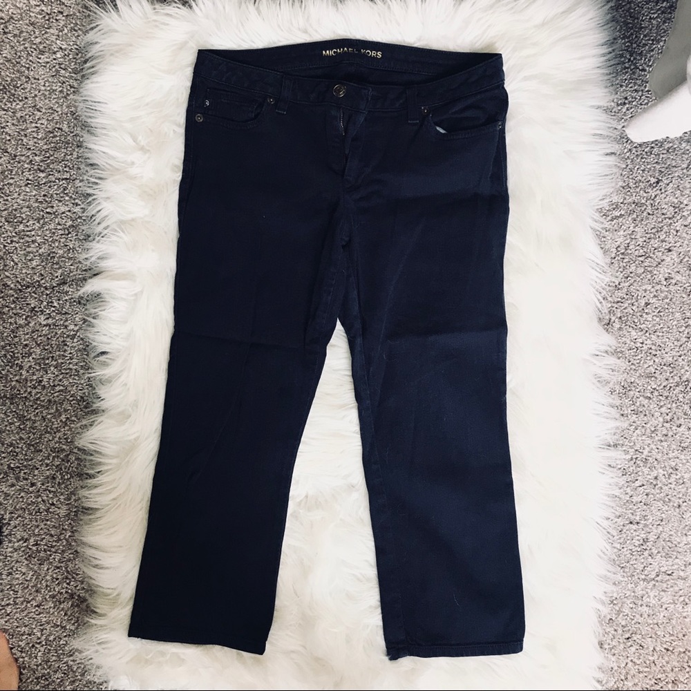 Michael Kors Navy Capris